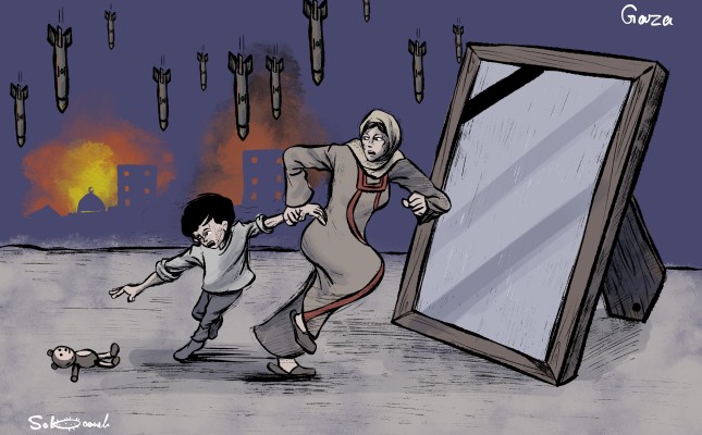 المرصد يصدر  ورقة حقائق تتعلق بالآثار  الاجتماعية والديمغرافية المباشرة للعدوان على قطاع غزة