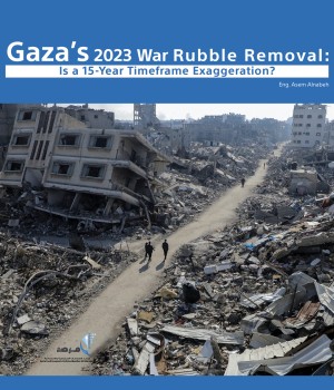 Gaza&rsquo;s 2023 War Rubble Removal: Is a 15-Year Timeframe Exaggeration?