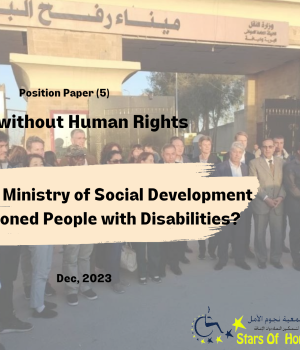 Has the Ministry of Social Development Abandoned People with Disabilities?