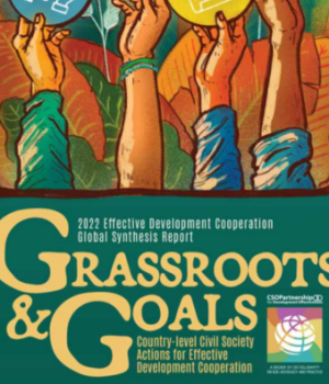 2022 Effective Development Cooperation Global Synthesis Report- Palestine