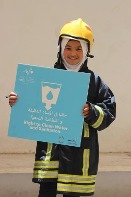 يوم توعية وثقيف صحي وسلامة عامة في مخيم الجلزون